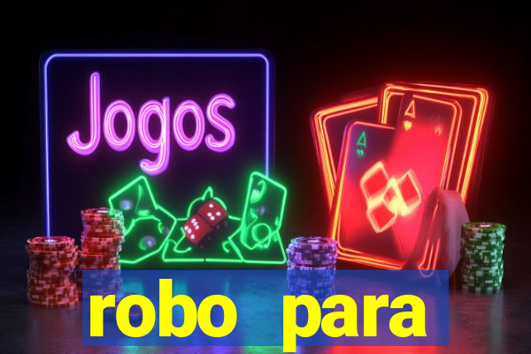 robo para plataforma de jogos